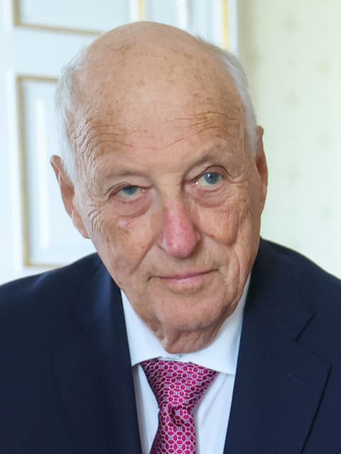 Kong Harald V under en audiens, mai 2026